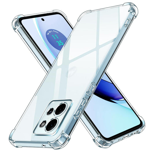 Ovitek za Motorola Edge 50, Techsuit, Proti udarcem Prozoren