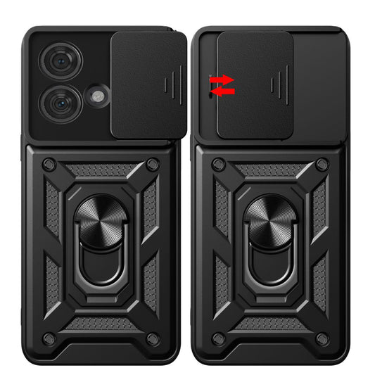 Ovitek za Motorola Edge 50 Ultra, Techsuit, CamShield, Črn