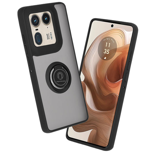 Ovitek za Motorola Edge 50 Ultra, Techsuit, Glinth, Črn