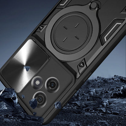 Ovitek za Motorola Edge 60 Fusion / Edge 60, Techsuit, CamGuard Pro, Črn