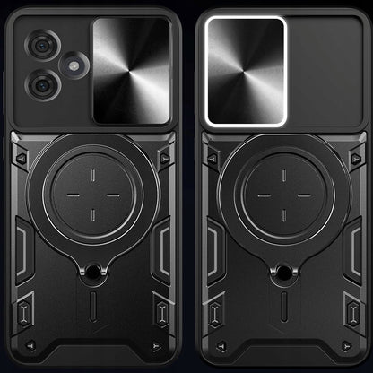 Ovitek za Motorola Edge 60 Fusion / Edge 60, Techsuit, CamGuard Pro, Črn
