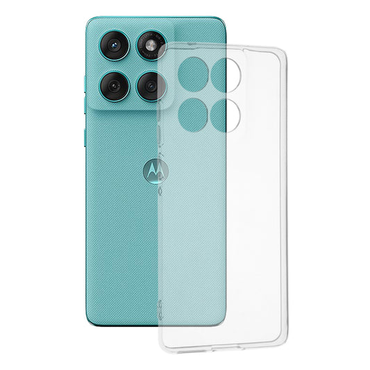 Ovitek za Motorola Edge 60 Fusion / Edge 60, Techsuit, Jasno, Prosojno