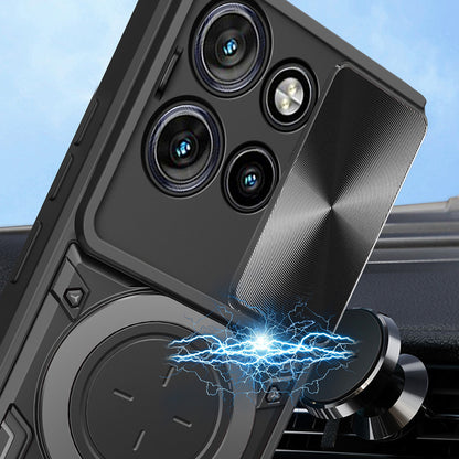 Ovitek za Motorola Edge 60 Neo / Edge 50 Neo, Techsuit, CamGuard Pro, Črn