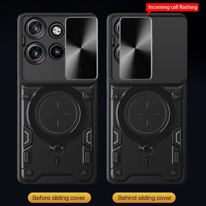 Ovitek za Motorola Edge 60 Neo / Edge 50 Neo, Techsuit, CamGuard Pro, Črn