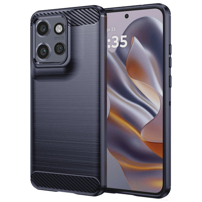 Ovitek za Motorola Edge 60 Neo / Edge 50 Neo, Techsuit, Carbon, Modra