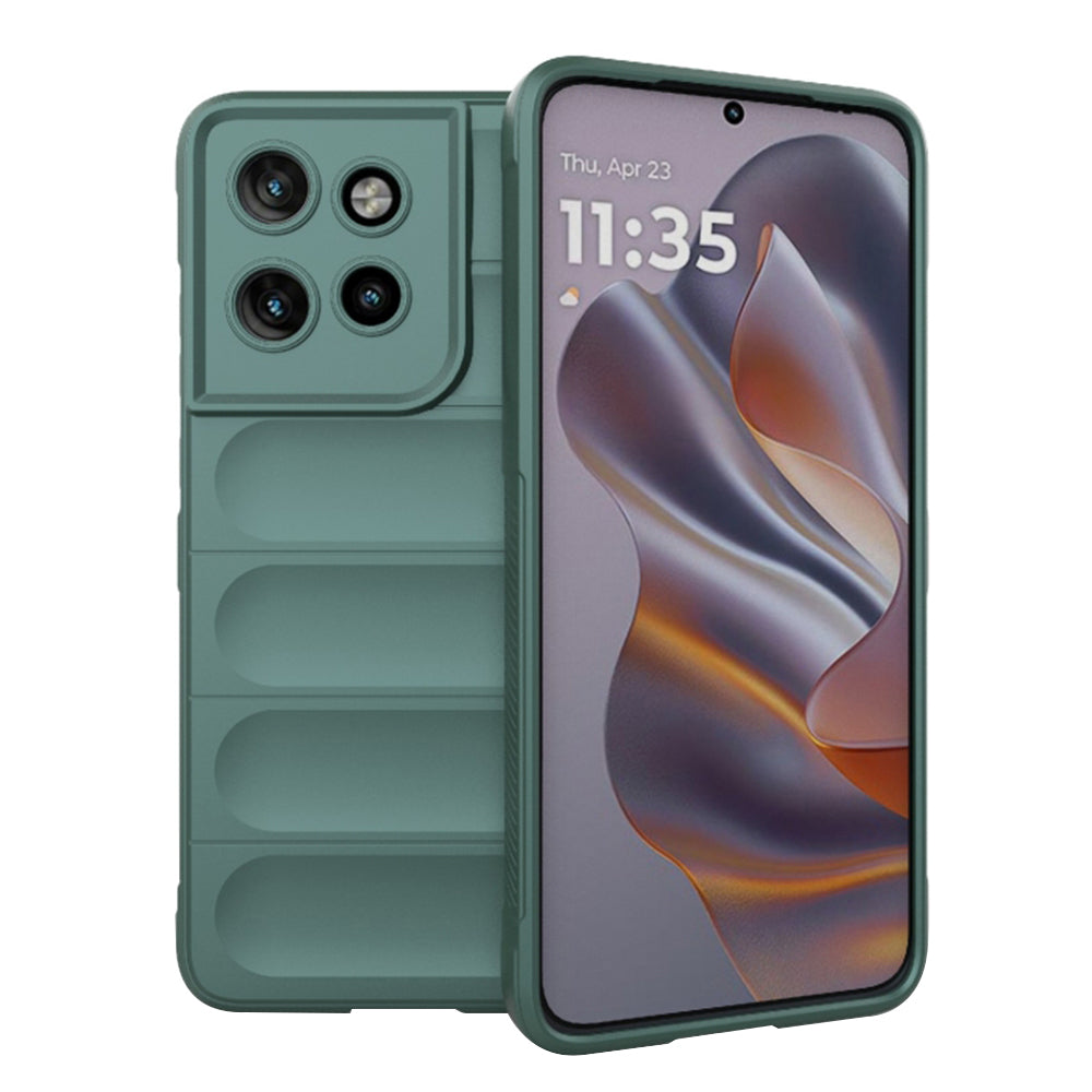 Ovitek za Motorola Edge 60 Neo / Edge 50 Neo, Techsuit, Magic Shield, Zelen