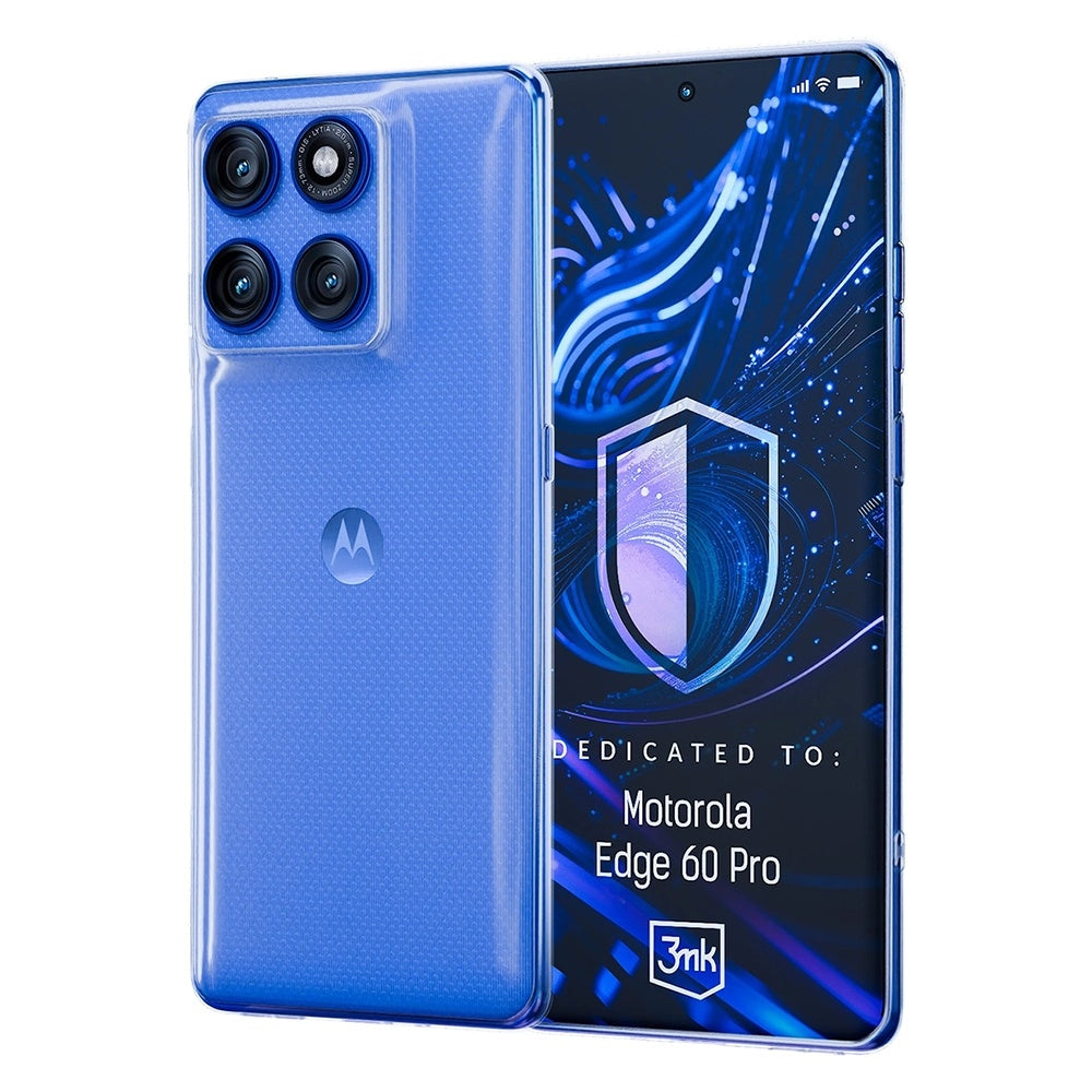 Ovitek za Motorola Edge 60 Pro, 3MK, Jasno, Prosojno