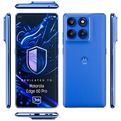 Ovitek za Motorola Edge 60 Pro, 3MK, Jasno, Prosojno