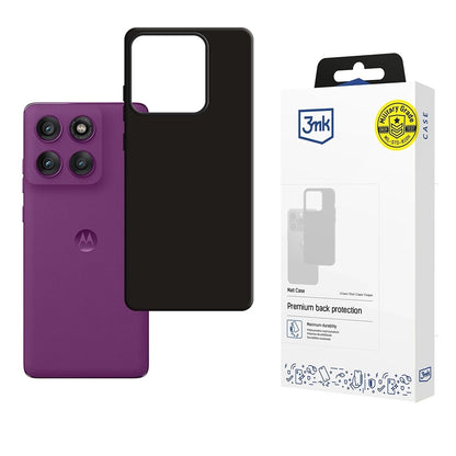 Ovitek za Motorola Edge 60 Pro, 3MK, mat črn