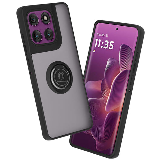 Ovitek za Motorola Edge 60 Pro, Techsuit, Glinth, Črn