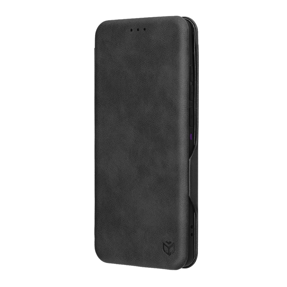 Ovitek za Motorola Edge 60 Pro, Techsuit, Safe Wallet Plus, Črn
