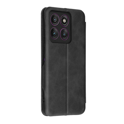 Ovitek za Motorola Edge 60 Pro, Techsuit, Safe Wallet Plus, Črn