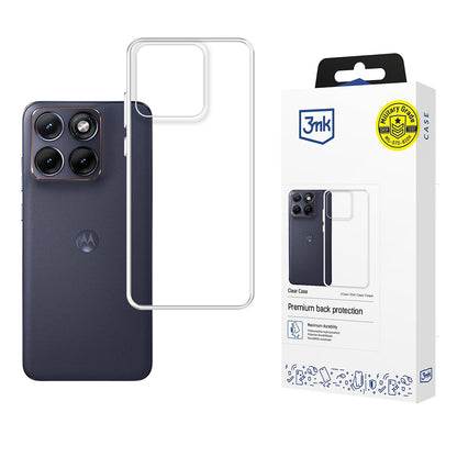 Ovitek za Motorola Edge 70 Fusion, 3MK, Jasno, Prosojno