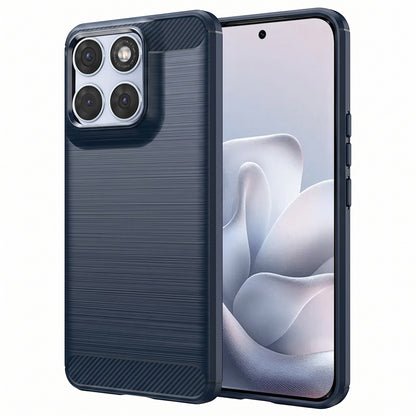 Ovitek za Motorola Edge 70 Fusion, Techsuit, Karbon, Modra