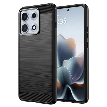 Ovitek za Motorola Edge 70 Max, Techsuit, Karbon, Črn