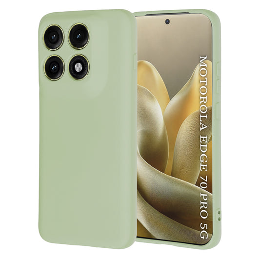 Ovitek za Motorola Edge 70 Pro, Techsuit, SoftFlex, Svetlo zelena