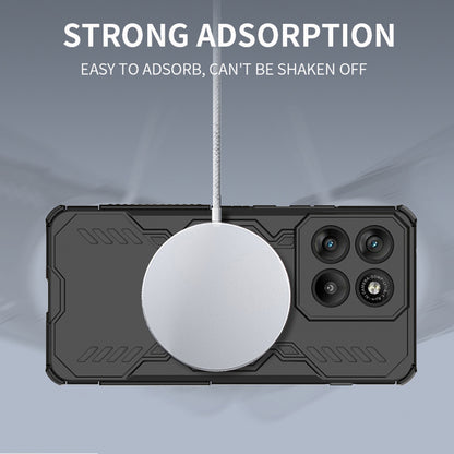 Ovitek za Motorola Edge 70, Techsuit, ArmorMag, Modra