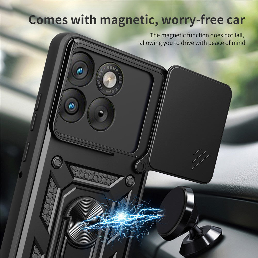 Ovitek za Motorola Edge 70, Techsuit, CamShield, Modra
