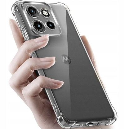 Ovitek za Motorola Edge 70, Techsuit, Shockproof Clear, Prozoren