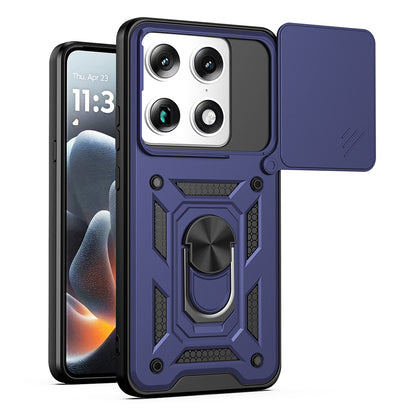 Ovitek za Motorola Edge 70 Ultra / Signature, Techsuit, CamShield, Modra