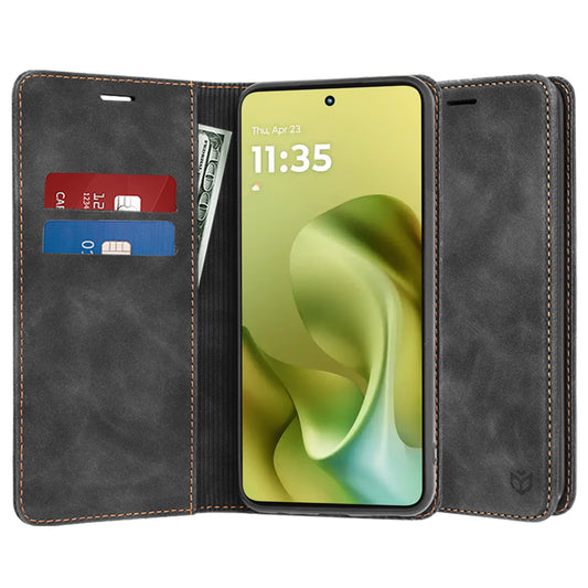 Ovitek za Motorola Moto G86, Techsuit, Confy, Črn