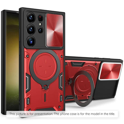 Case for Motorola Moto E15 / G05, Techsuit, CamGuard Pro, Red