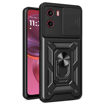 Ovitek za Motorola Moto E15 / G05, Techsuit, CamShield, Črn