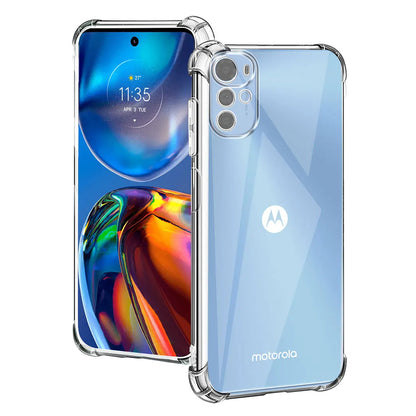 Ovitek za Motorola Moto E32s / E32 / G22, Techsuit, prozoren, odporen na udarce