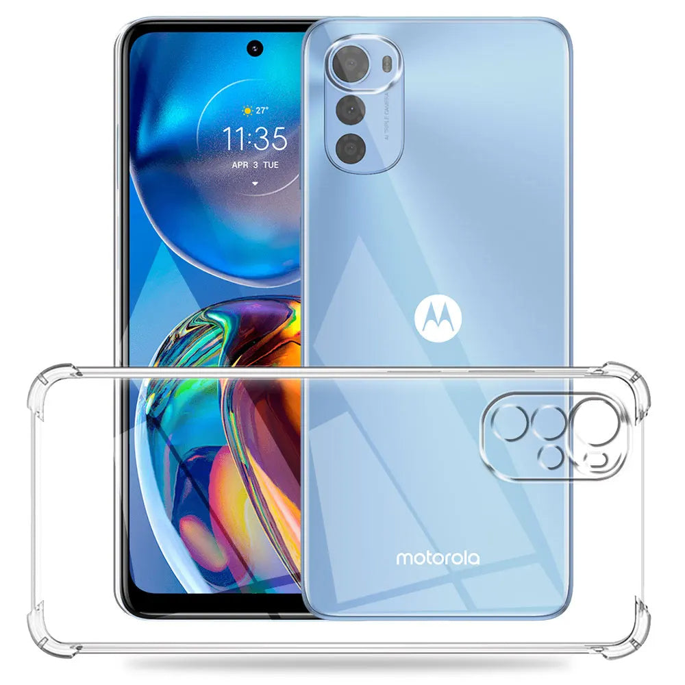 Ovitek za Motorola Moto E32s / E32 / G22, Techsuit, prozoren, odporen na udarce