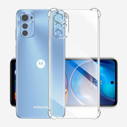 Ovitek za Motorola Moto E32s / E32 / G22, Techsuit, prozoren, odporen na udarce