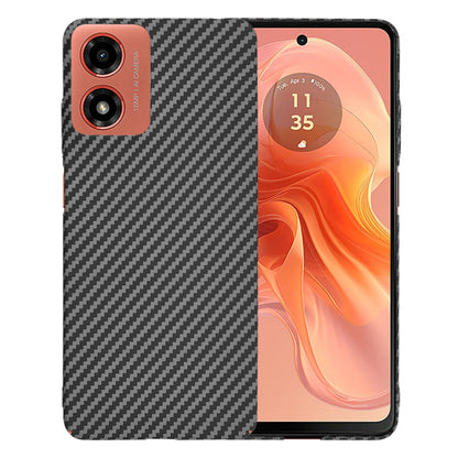 Ovitek za Motorola Moto G04s / E14 / G04 / G24, Techsuit, Carbonite FiberShell, Črn