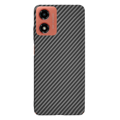 Ovitek za Motorola Moto G04s / E14 / G04 / G24, Techsuit, Carbonite FiberShell, Črn