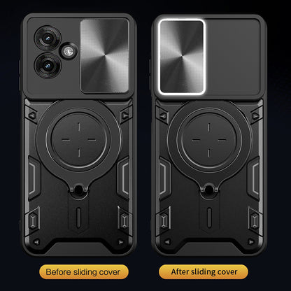 Ovitek za Motorola Moto G06, Techsuit, CamGuard Pro, Črn