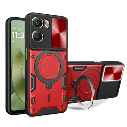 Ovitek za Motorola Moto G06, Techsuit, CamGuard Pro, Rdeča