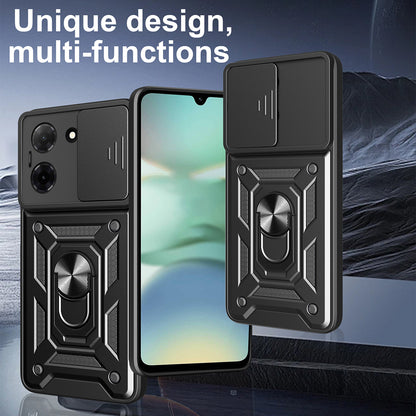 Ovitek za Motorola Moto G06, Techsuit, CamShield, Črn