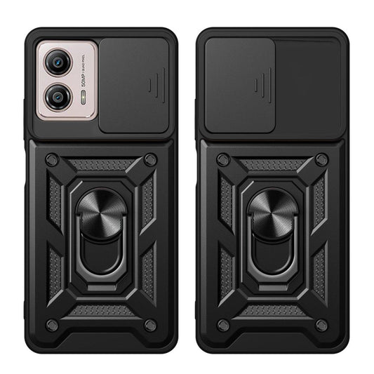Ovitek za Motorola Moto G13 / G23 / G53, Techsuit, CamShield, Črn