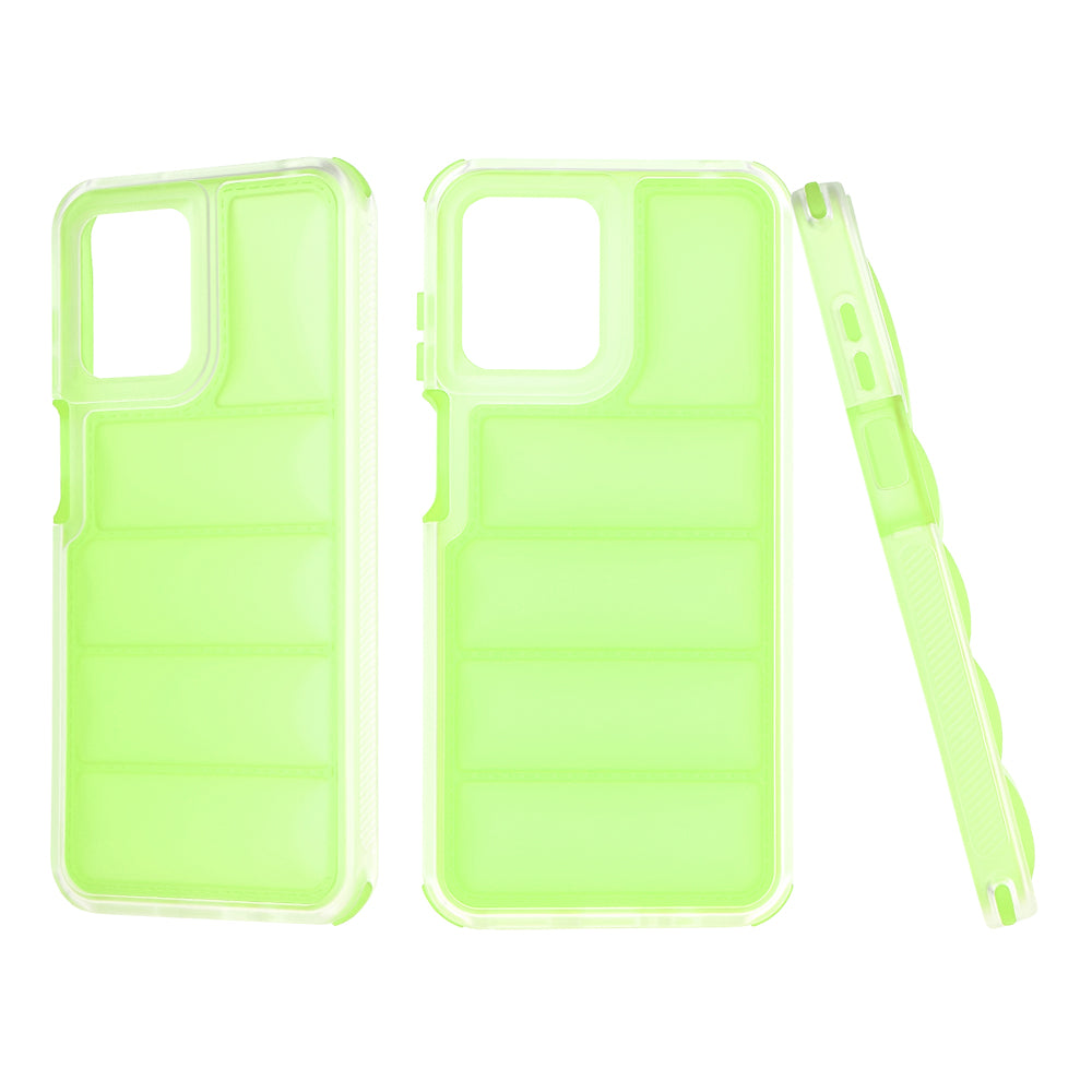 Ovitek za Motorola Moto G13 / G23 / G53, Techsuit, Wave Shield, Zeleno