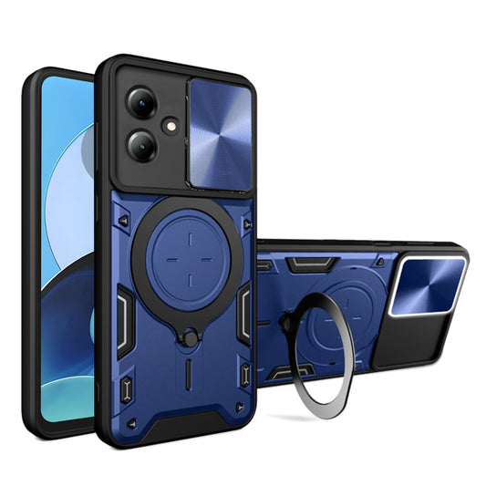 Ovitek za Motorola Moto G14, Techsuit, CamGuard Pro, modra