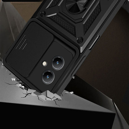 Ovitek za Motorola Moto G14, Techsuit, CamShield, Črn