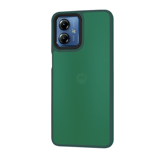 Ovitek za Motorola Moto G14, Techsuit, HaloFrost, Zelen