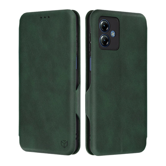 Ovitek za Motorola Moto G14, Techsuit, Safe Wallet Plus, Zelen