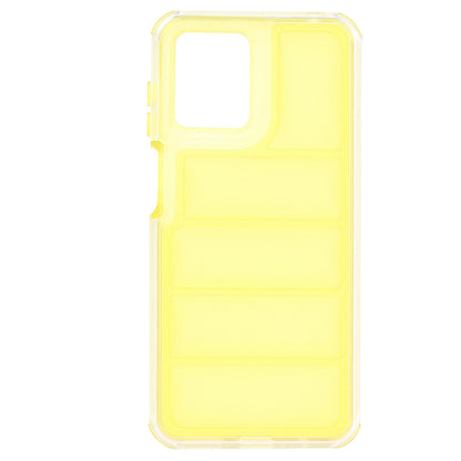 Ovitek za Motorola Moto G14, Techsuit, Wave Shield, rumen