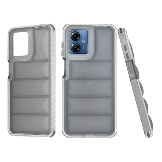Ovitek za Motorola Moto G14, Techsuit, Wave Shield, Črn