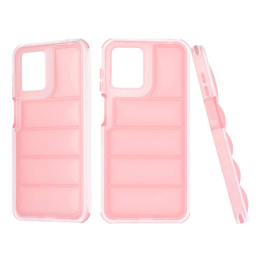 Ovitek za Motorola Moto G14, Techsuit, Wave Shield, roza