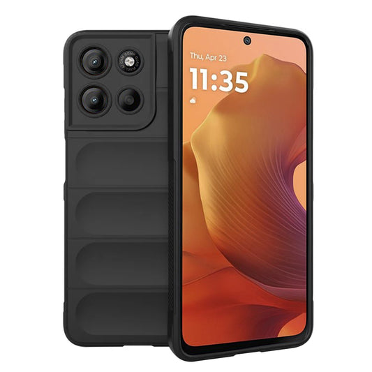 Ovitek za Motorola Moto G15 / G15 Power, Techsuit, Magic Shield, Črn