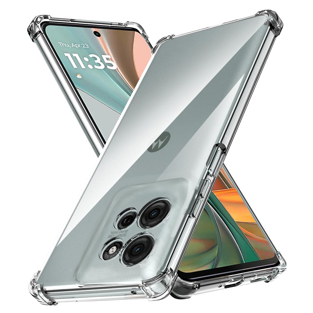 Ovitek za Motorola Moto G15 / G15 Power, Techsuit, Prosojen, Odpornost na udarce