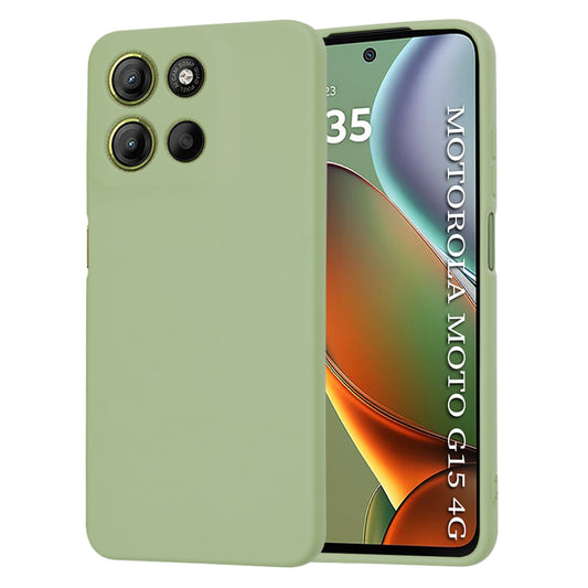 Ovitek za Motorola Moto G15 / G15 Power, Techsuit, SoftFlex, Matcha