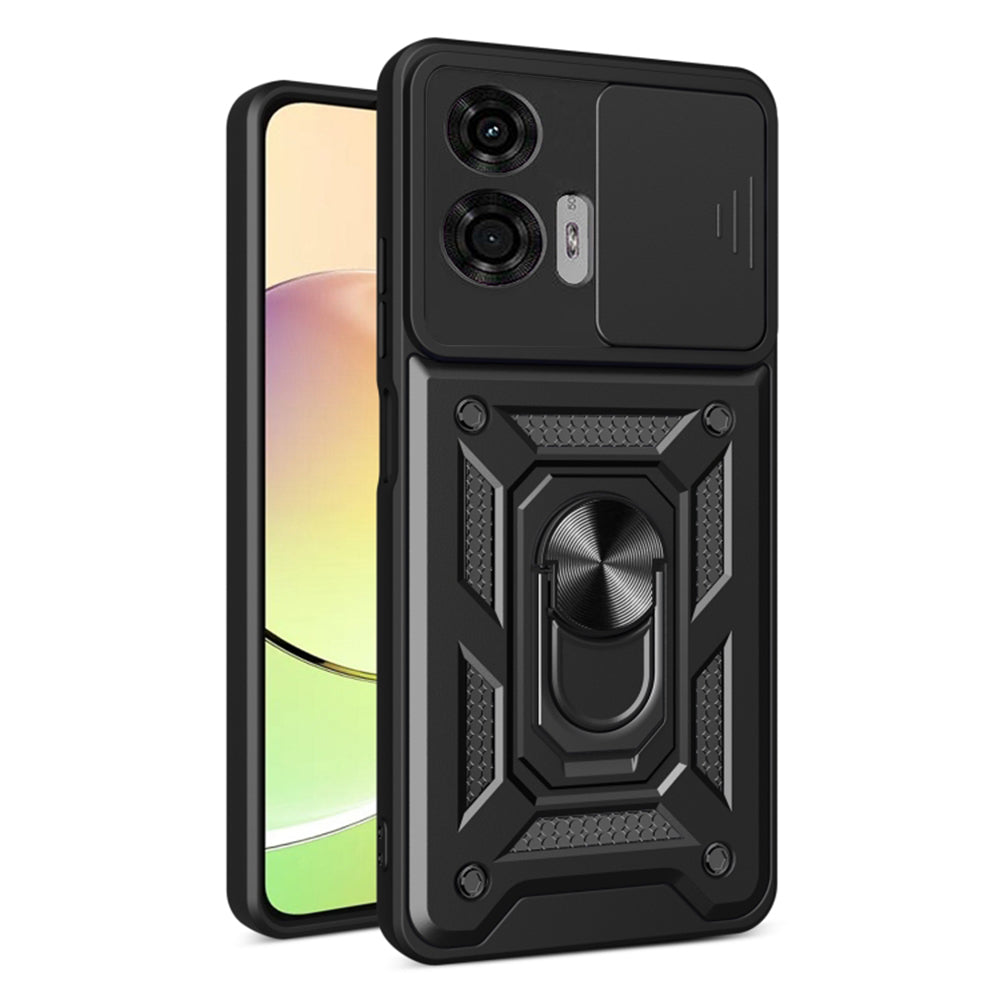 Ovitek za Motorola Moto G24 Power, Techsuit, CamShield, Črn