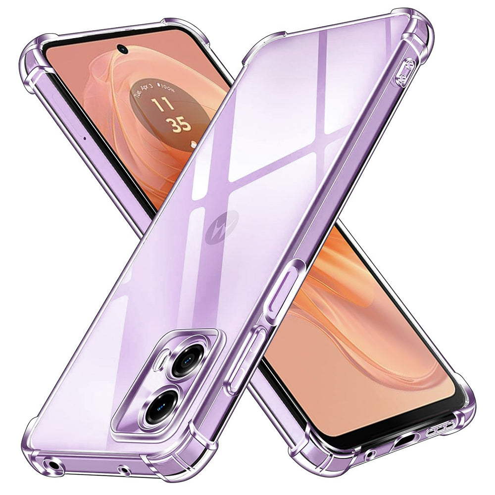 Ovitek za Motorola Moto G24 Power, Techsuit, Proti udarcem Prozoren