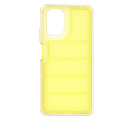 Ovitek za Motorola Moto G24 Power, Techsuit, Wave Shield, rumen
